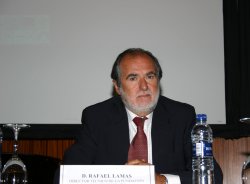 Rafael Lamas durante la clausura de las Jornadas