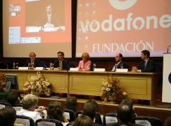 Clausura de las Jornadas Vodafone 2004