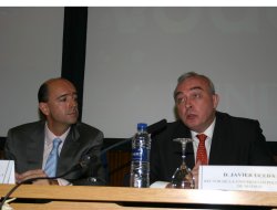 Javier Uceda durante la inauguracin de las Jornadas