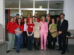 Equipo de organizadores de las Jornadas Vodafone 2004